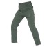 Męskie spodnie taktyczne F1628 zieleń wojskowa