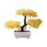 Mesterséges bonsai C477 sárga