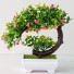Mesterséges bonsai cserépben rózsaszín