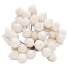 Mesterséges dekoratív bogyók 50 db fehér