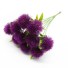 Mesterséges dekoratív pitypang 5 db lila