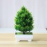 Mesterséges tűlevelű bonsai zöld