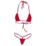Micro bikini pentru femei P399 roșu