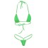 Micro bikini pentru femei P399 verde