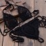 Micro bikini tricotat pentru femei P1067 negru