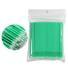 Micro perie de unică folosință pentru gene false Set micro perie aplicator extensie gene 2mm 100 buc verde