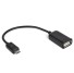 Micro-USB-zu-USB-Adapter K68 schwarz