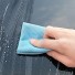 Mikrovláknová utierka na auto modrá