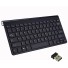 Mini bezdrôtová klávesnica K358 čierna