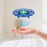 Mini dron UFO niebieski