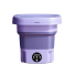 Mini mașină de spălat pliabilă violet