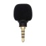 Mini mikrofón K1571 čierna