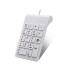 Mini numerická klávesnica biela