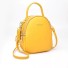 Mini plecak damski E614 żółty