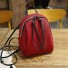 Mini plecak damski E624 czerwony