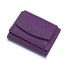 Mini portofel de piele pentru femei M210 violet
