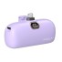 Mini powerbank wireless USB-C 5000 mAh violet