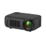 Mini projektor A2000 Przenośny kompaktowy projektor kina domowego Projektor LED 13,5 x 9,7 x 5 cm 4K Port HDMI czarny