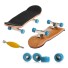 Mini skateboard albastru deschis