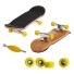 Mini-Skateboard gelb