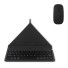 Mini tastatură cu suport și mouse negru