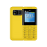 Mini telefón SERVO 3 Standby 1,3" žltá