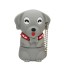Mini USB flash disk pes šedá