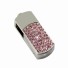 Mini USB pendrive medál rózsaszín