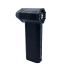 Mini ventilátor Přenosný bezdrátový ventilátor Elektronická bezdrátová prachovka Elektrický prachový foukač Vzduchová pistole na čištění 110 000 ot./min 180 W 12,5 x 9 cm černá