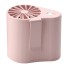 Mini ventilátor s klipom ružová