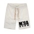 MMA-Shorts für Herren weiß