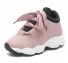 Modern női platform cipő rózsaszín