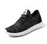 Moderne atmungsaktive Herren-Sneaker J2013 schwarz