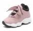 Moderne Damen-Plateau-Sneaker rosa