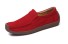 Moderne Damenmokassins Melissa J2922 rot