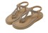 Moderne Damensandalen khaki