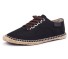 Moderne Espadrilles für Herren J2136 schwarz