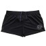 Moderne Herrenshorts schwarz