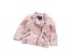 Moderne Kinder-Lederjacke J1236 rosa