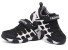 Moderne Kinder-Sneaker A2397 schwarz