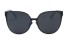 Moderne Sonnenbrille Cat Eye J2923 schwarz