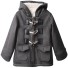 Moderní chlapecký kabát J1390 šedá