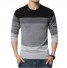 Modny sweter męski J2223 czarny