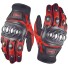 Motorradhandschuhe P3456 rot