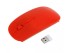 Mouse fără fir ultra subțire 1600 DPI roșu