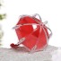 Műanyag doboz esernyő alakú édességekhez 12 db piros