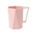 Műanyag fürdőszoba csésze rózsaszín