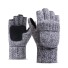 Multifunkčné rukavice 2v1 sivá