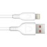 Nabíjecí kabel pro Apple Lightning / USB K624 bílá