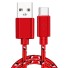 Nabíjecí kabel USB / USB-C K522 červená
